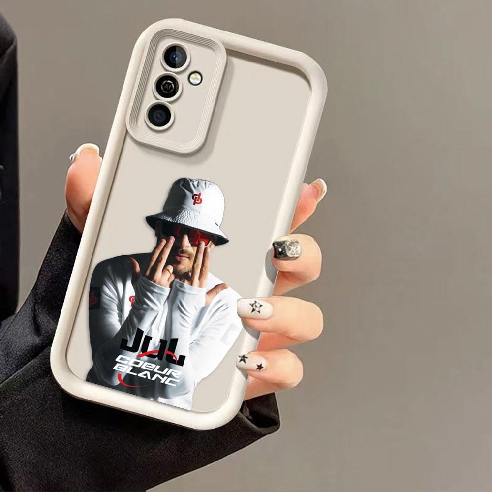 

Singer Rapper JuL Phone Case For Samsung A07 A50 A70 A03 A03S A04 A05 A05S A06 A11 A12 M15 M16 A10 M23 M34 M51 M54 NOTE 20 Cover SamsungA06