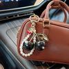 Yogodlns Cute Cherry Mini Backpack Hanging Handbag Pendant Bag Pendant Bags Accessories