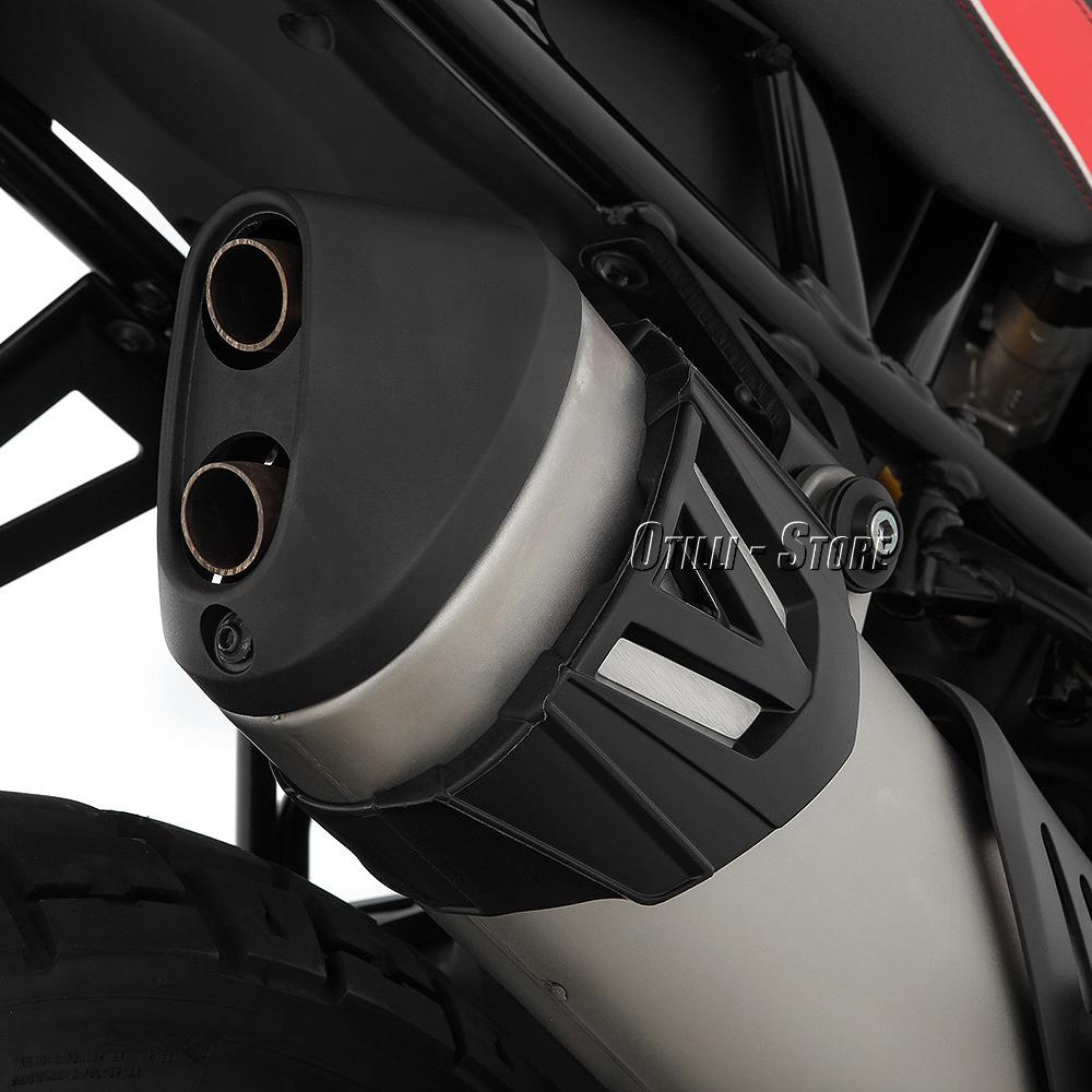 Motorcycle Exhaust Muffler Pipe Protector Heat Shield Guard Anti-scalding Cover For Ducati Desert X DesertX DESERT X Rally