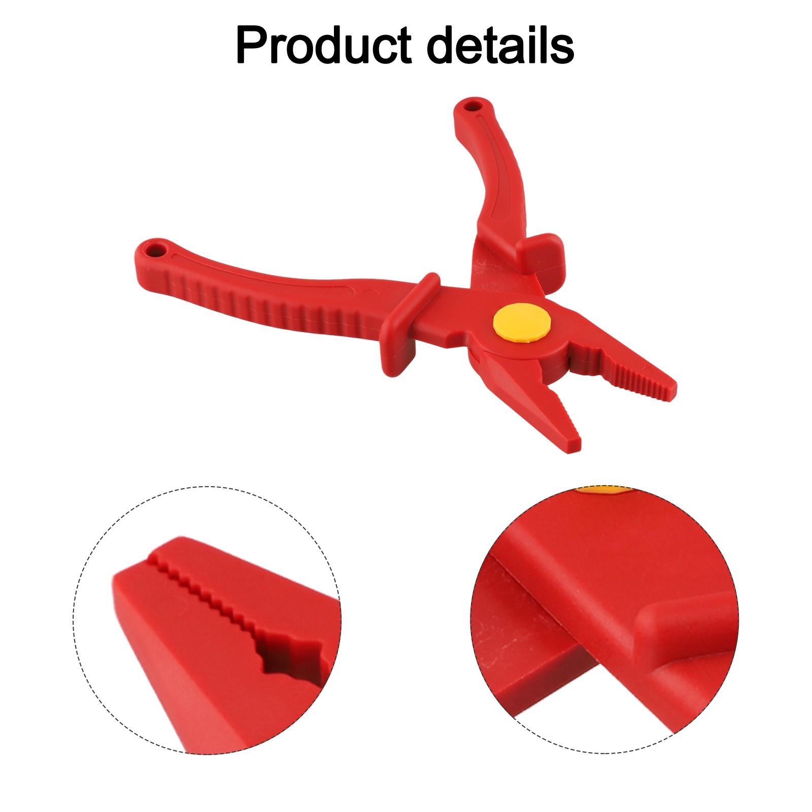 

Инновационный дизайн изолированных плоскогубцев VDE с нескользящей рукояткой и функциями безопасности красный