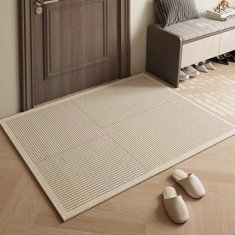 Modern Abstract Polyester Door Mat For Entryway And Home Decor