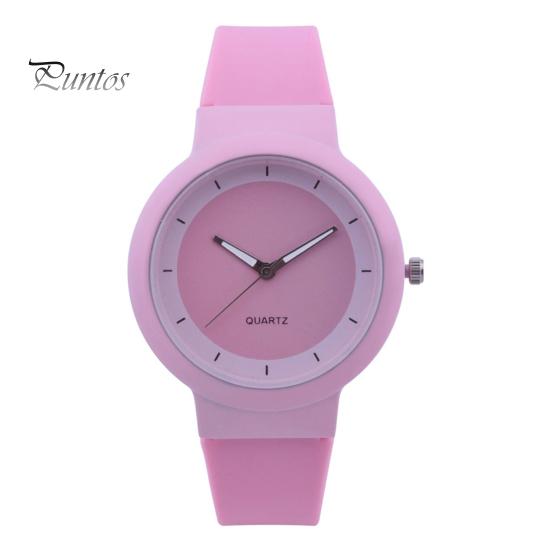 Girls Watch Wrist Quartz Analog Convenient Alloy Round Student Dial for