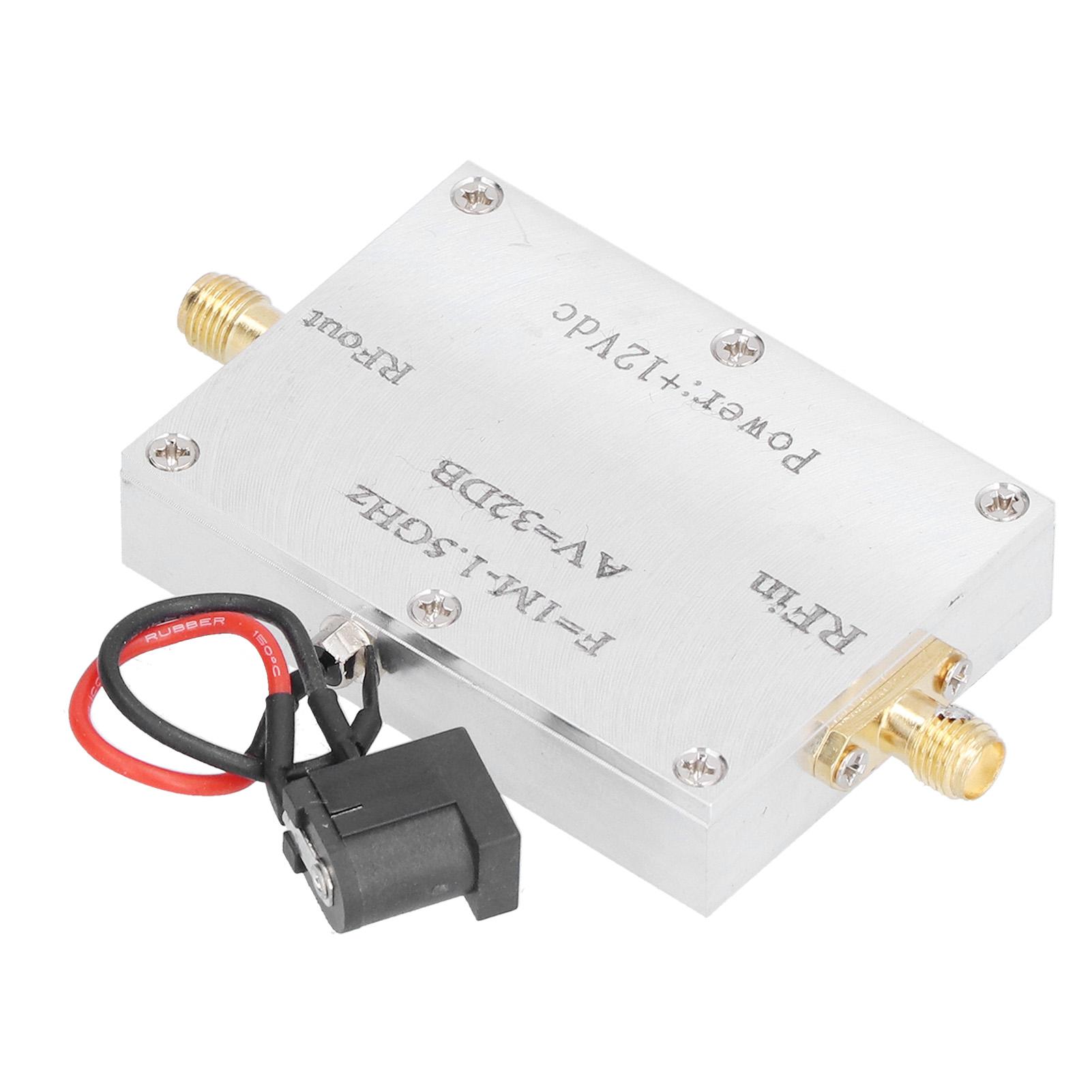 Geluidsarme Versterker 1MHz tot 1.5GHz 32dB 10dBm Eenvoudige Installatie Radio Versterker voor Voedingssysteem