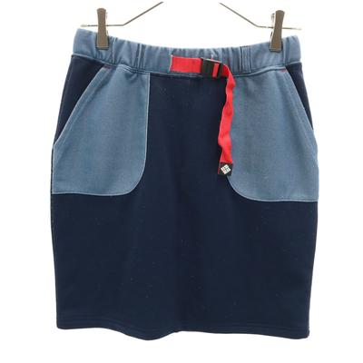 Mini-Länge Sweat Tight Rock M Marineblau Outdoor Damen Gebraucht