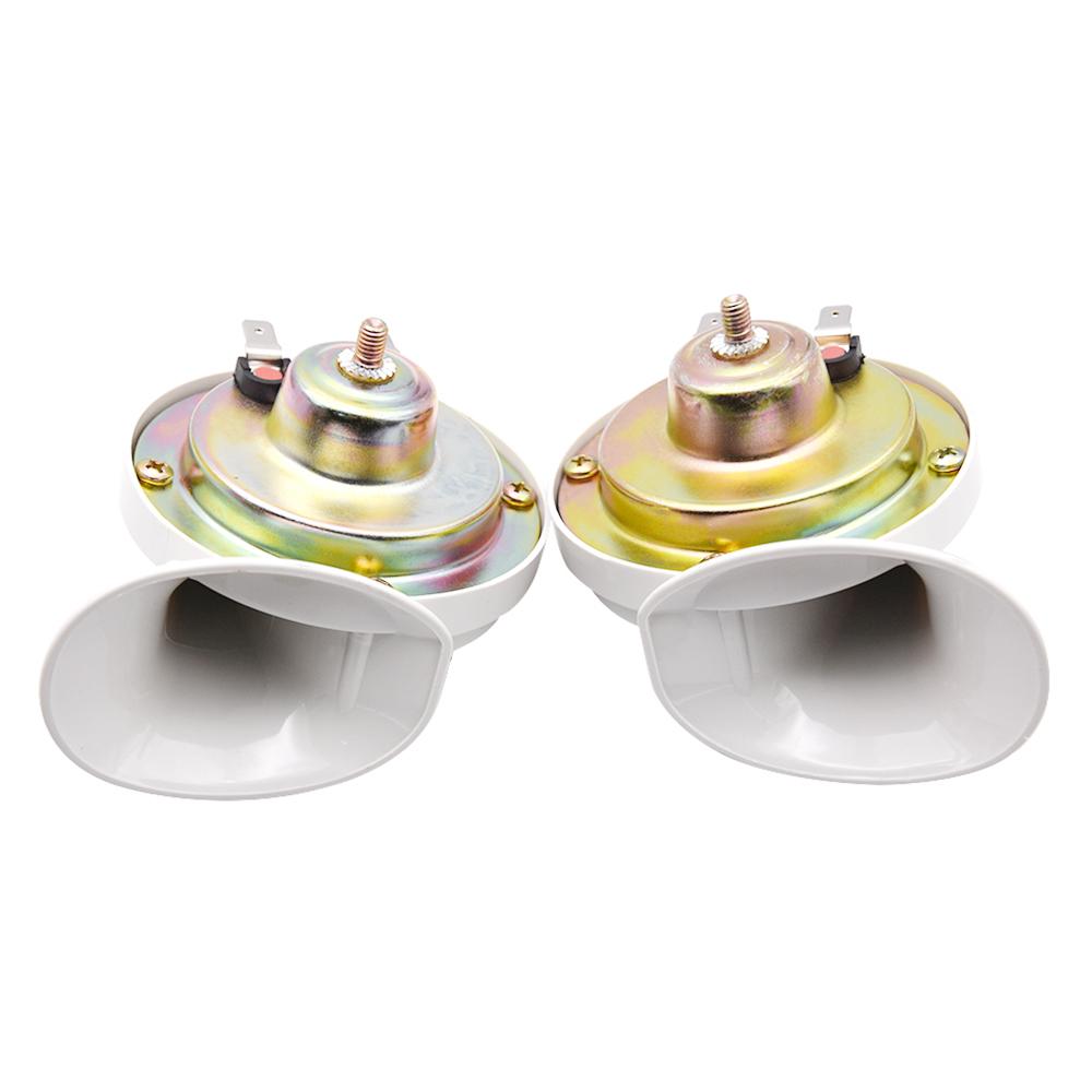 Spanish Warehouse 2pcs Car Speaker Vehicle Auto 18 Voices Tone Music Speakers Horns Alarm 12V Motor Motorcycle Signal Horn