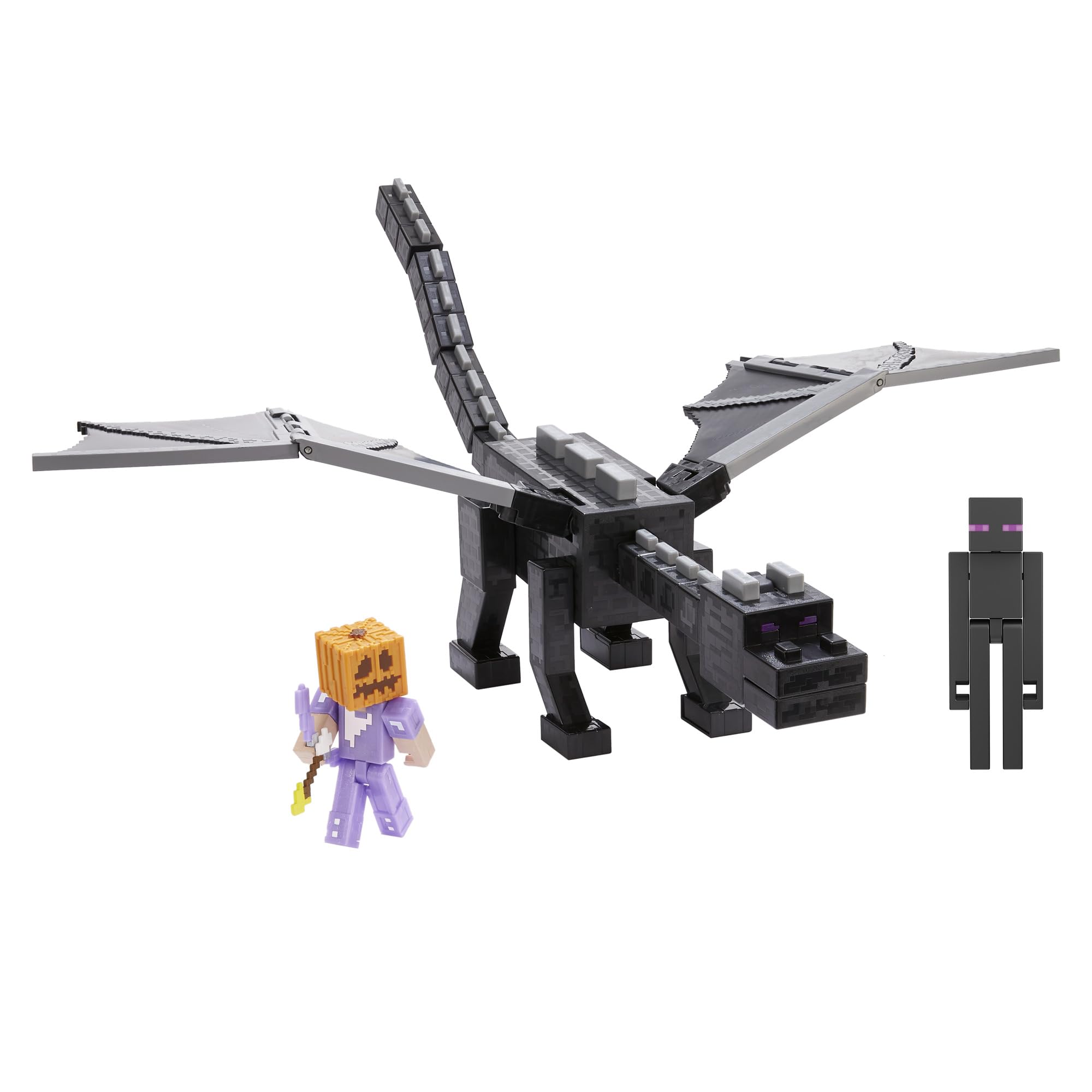 

Minecraft Ender Dragon 15th Anniversary Model [Figure, Approx. 50.5cm Long] [Ages 6 and Up] HTN25