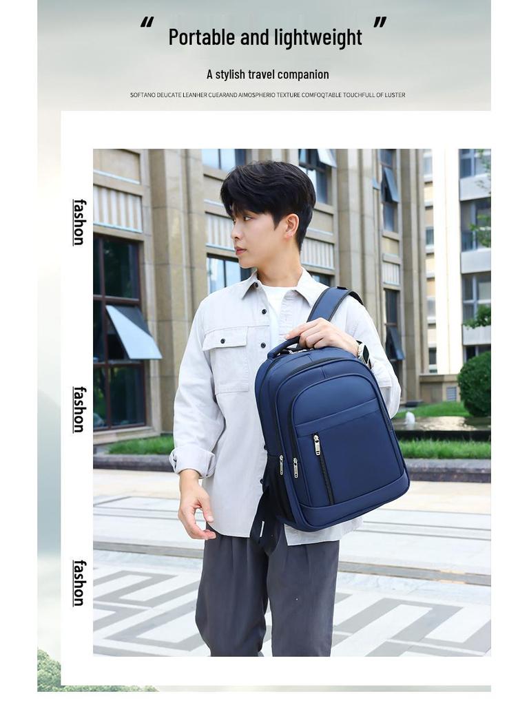 Large Capacity Casual Fashion Laptop Backpack for Students & Professionals