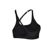 Nike Strappy Solid Medium Support Sports Bra Women Underwear Black CD7130-010