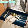 Custom Name Argentina Football Crest Rug Office Rug Chair Mat Non Slip Carpet Rugs for Bedrooms Dining Room Living Room Home Decor gifts