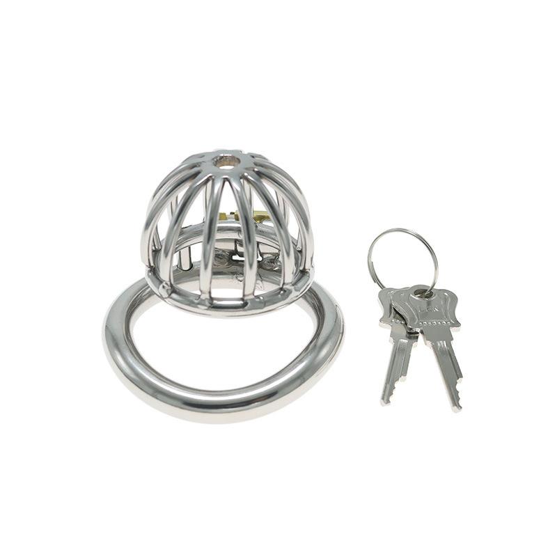Penis Cage Chastity Device Chastity Lock CB Lock Stainless Steel Penis Cage Wear Adult Game Sex Toy
