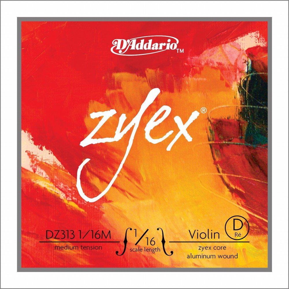 

Zyex D string for violin DZ313 Medium Tension D Addario 1/16M [ ]