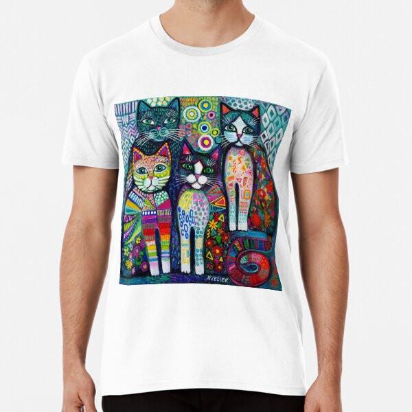 Quirky Cats  S to 5XL Made in the AU/USA T-Shirt
