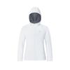 Fitness Fashion Comfortable Simple Versatile Hooded Jacket Women Jackets White A11W521708F-WT