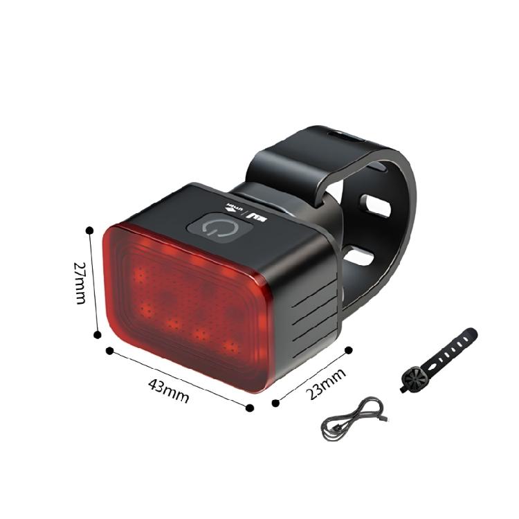 Road Bikes Security Light Rechargeable Bicycles Light Night Cycling Tail Lamp for Mountain Bikes & Commuters