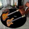 29 Style New Fender Retro Guitar Instruments Music Round Carpet Rug for Bedroom Living Room Sofa Decoration,pet Decor Floor Mat
