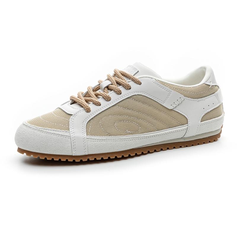 Modne damskie sneakersy AIYUQI 2025 Nowe płaskie buty treningowe dla kobiet Moralne Buty na co dzień Antypoślizgowe Duże rozmiary Sneakersy Buty dla kobiet