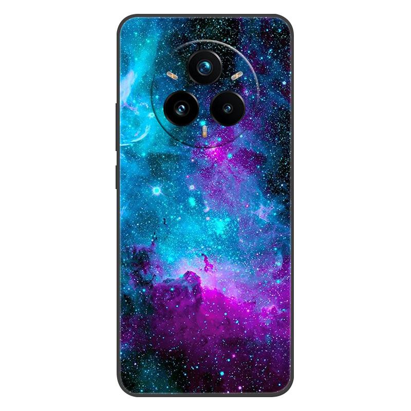 For Realme 14 Pro Plus Case Black Silicone TPU Soft Phone Cover for Realme 14 Pro Plus 14pro+ Protective Back Shells Shockproof