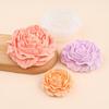 3D Peony Silicone Mold DIY Relief Flower Soap Plaster Mould Home Decor Chocolate Cake Ice Baking Making Tool