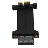 PCIE 4.0 Riser Cable 180 Full Speed Lossless Gen 4 GPU Graphics Card Extension Cable for M.2 WiFi USB Sound Card
