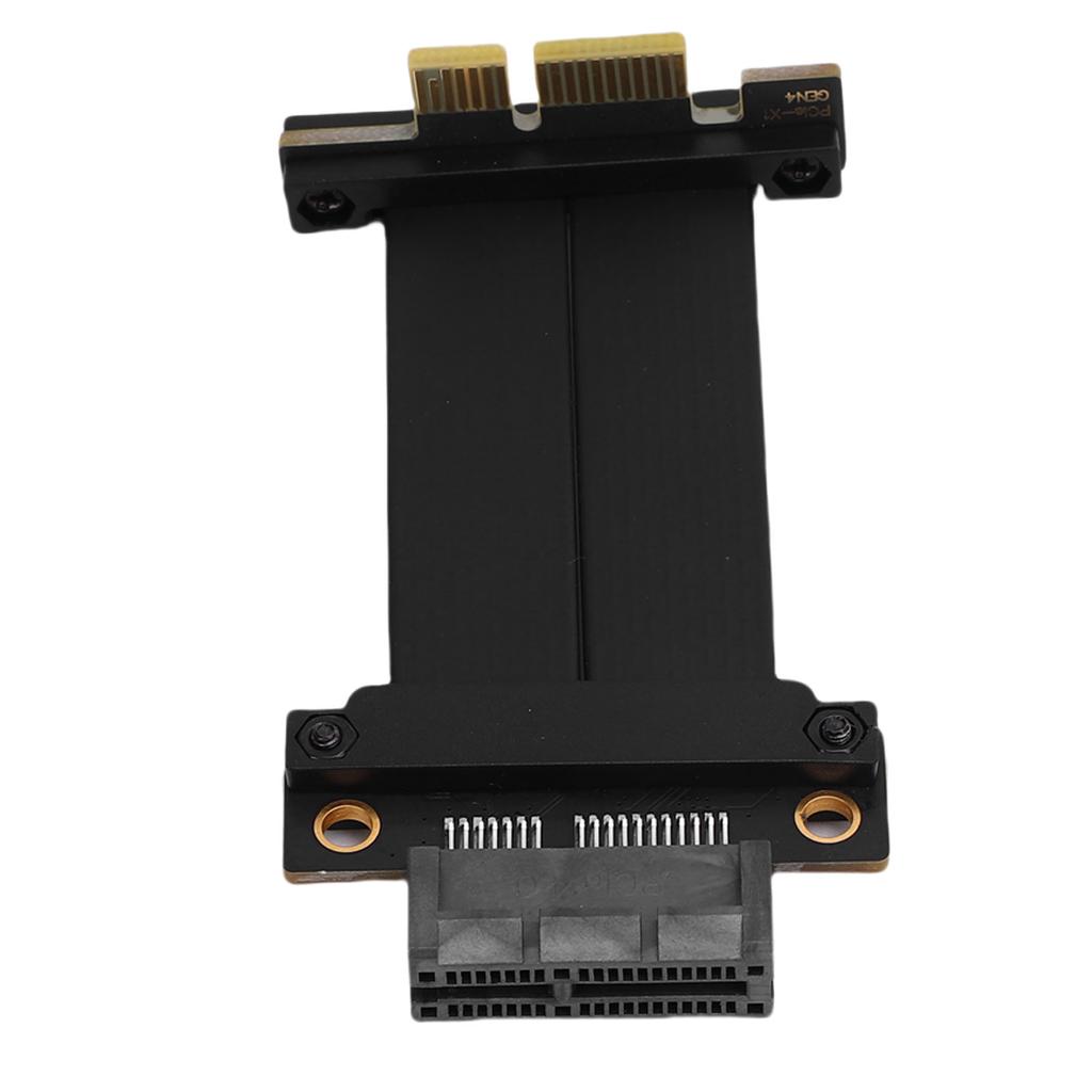 PCIE 4.0 Riser Cable 180 Full Speed Lossless Gen 4 GPU Graphics Card Extension Cable for M.2 WiFi USB Sound Card