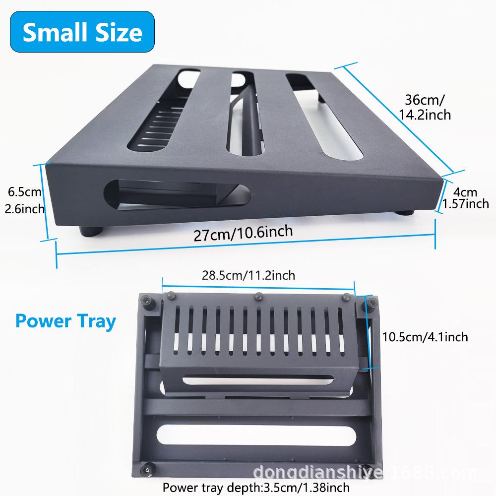 Enhanced Electric Guitar Effects Pedal Board - Single Pedal Stand, Accessories for Musical Instruments