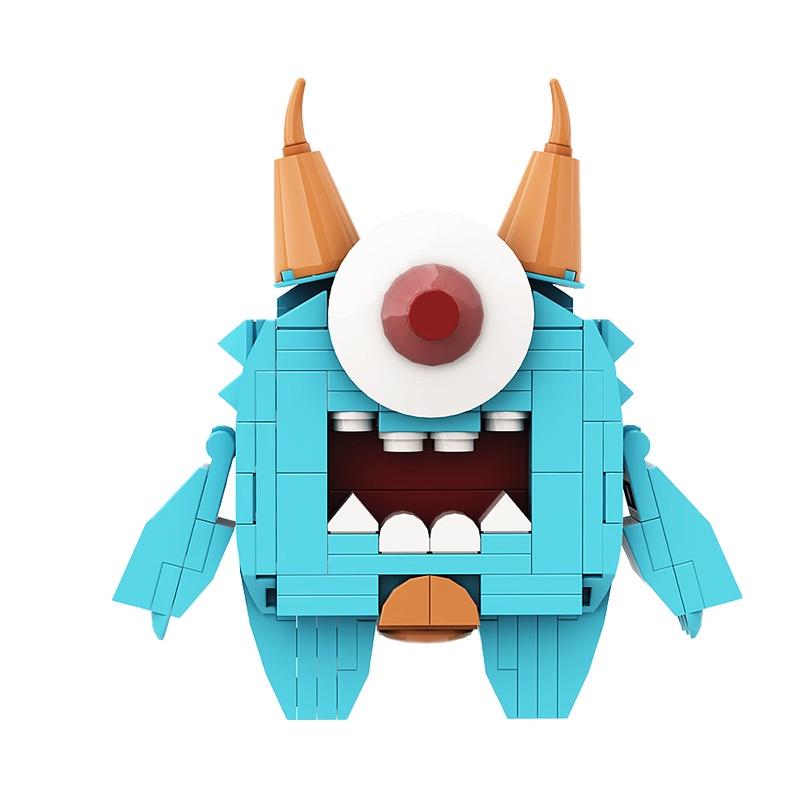 

Gobricks Monster Building Blocks Toy Set For Kindergarten Fun And Educational Puzzle Assembly Toy Non-electric Style A