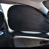 Car Sun Shade UV Protector Reflective Fabric Car Window Sunshade Front Rear Back Window Sun Visor Summer Protection