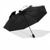 White Game Controller Printed Umbrella, Auto Open-Close 8-Rib Umbrella for Outdoor Adventures, Ideal Birthday Gift