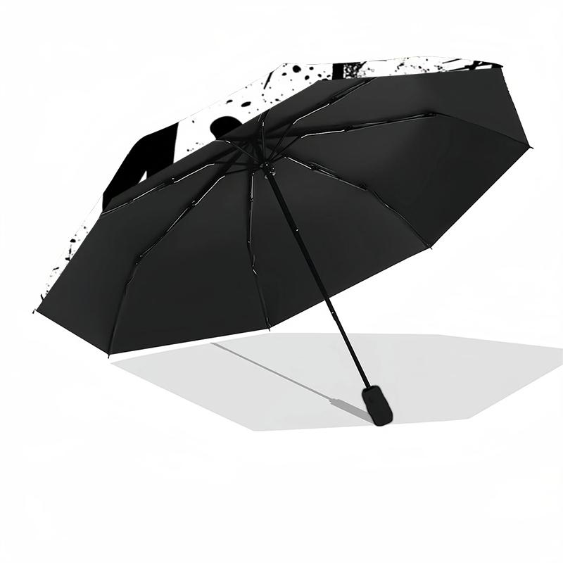 White Game Controller Printed Umbrella, Auto Open-Close 8-Rib Umbrella for Outdoor Adventures, Ideal Birthday Gift