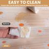1 Roll Daisy Shelf Liner EVA Washable Refrigerator Mat Drawer Liners for Kitchen Cabinets Easy Meal Mat Non Adhesive Drawer Mat