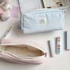 Large Capacity Minimalist Pencil Case Suitable for School & Office - Spacious Color Organizer Box for Students &, Portable Pen Holder