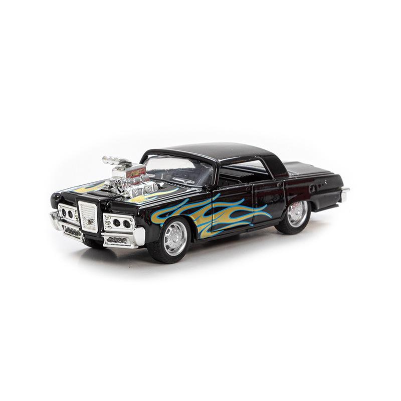 1:32 Alloy Sports Car Model Children's Toy Car Back Force Car Model Boy Toy Double Door