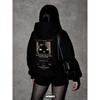 American Style Personalized Pattern Printed Men's and Women's Zipper Hoodie, Loose and Casual Zipper Sweater