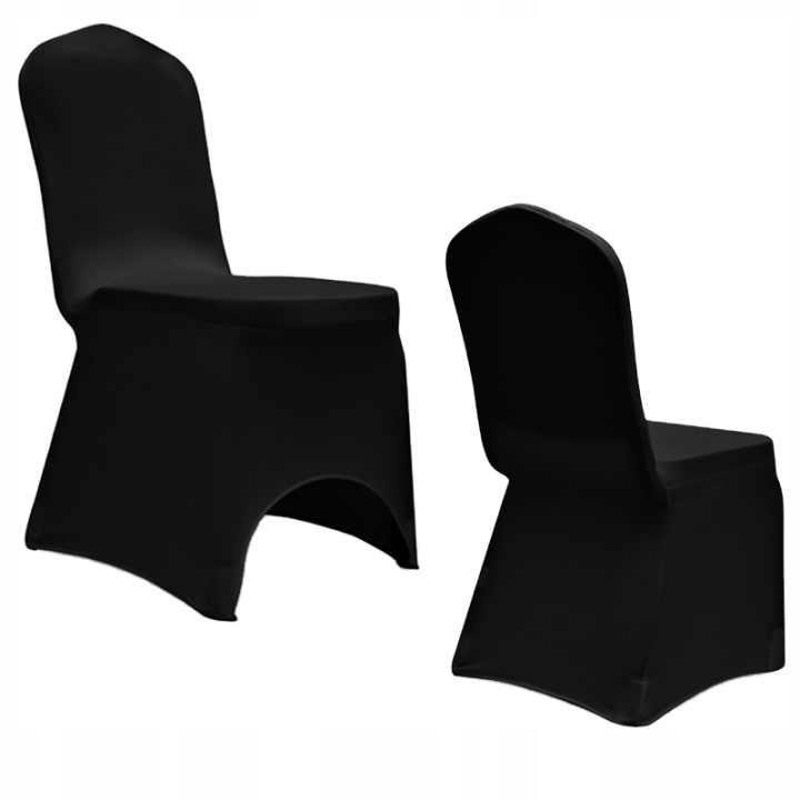 Banquet Chair Cover Black Premium Top