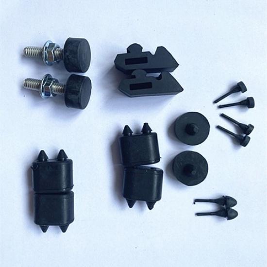 Car Rubber Stopper Kit+Hood Adjusters For Camaro Nova Impala GM A-Body Chevelle