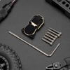 Axial SCX24 Brass Axle Cover Sturdy for Trail Runs, Display Builds