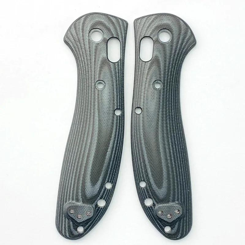 DIY Nakładki na rękojeść Materiał kompozytowy G10 Ręcznie robione Części narzędziowe Domowe Ręczne Nóż motylkowy BM 550 / 551 Rękojeść ze śrubami wału wsporczego Akcesoria