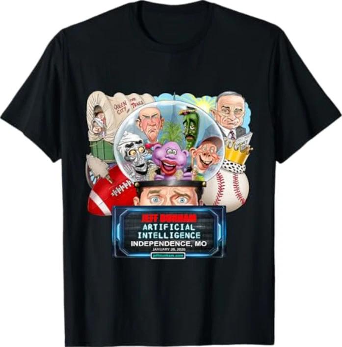 Jeff Dunham Independence, MO (2026) T-Shirt XL