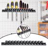 Werkstatt-Werkzeughalter Ergonomischer Wand-Schraubendreher-Organizer Platzsparender Werkzeug-Organizer Handwerkzeug-Aufbewahrungsgestell für die Werkstatt