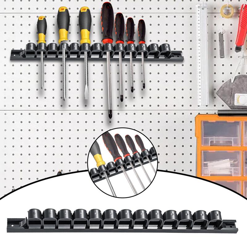Werkstatt-Werkzeughalter Ergonomischer Wand-Schraubendreher-Organizer Platzsparender Werkzeug-Organizer Handwerkzeug-Aufbewahrungsgestell für die Werkstatt