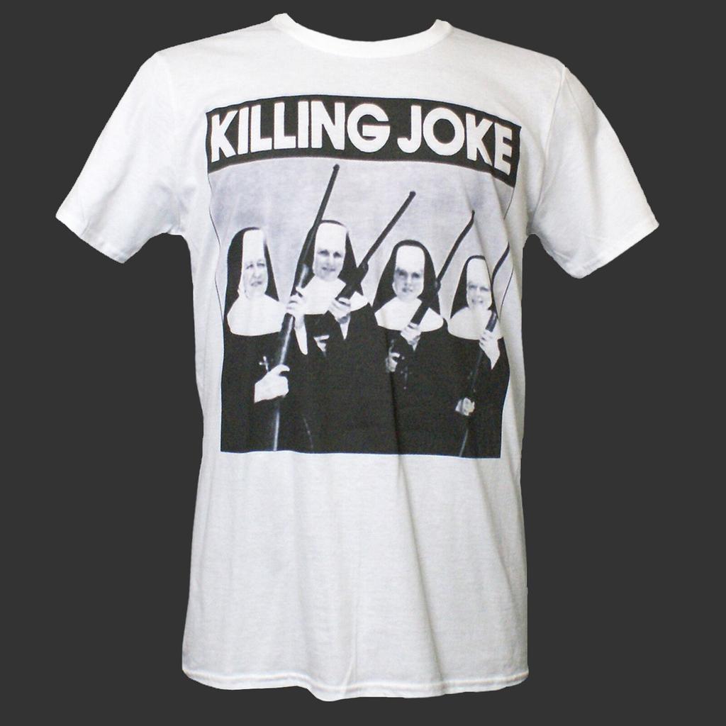 Unisex Shirt Cotton Oversize Large Size KILLING JOKE INDUSTRIAL PUNK ROCK   S-3XL