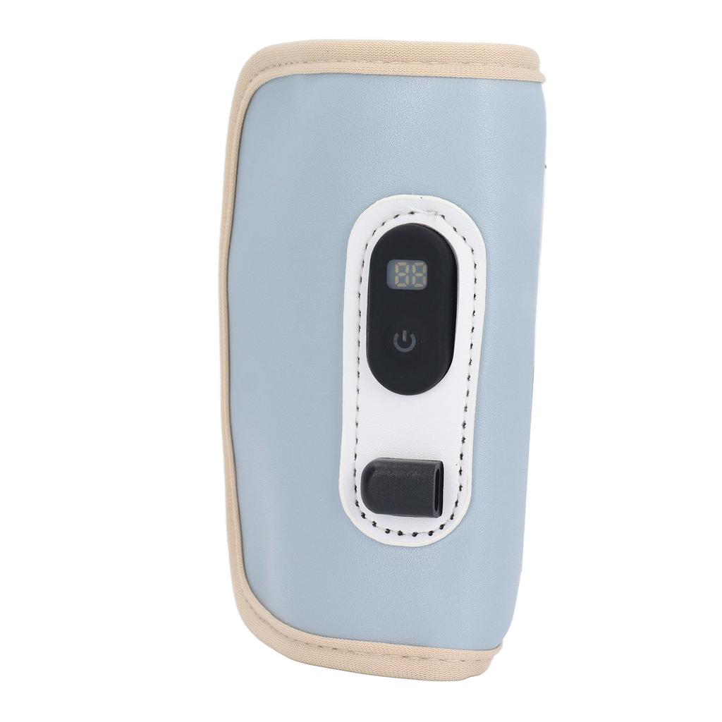 Baby Bottle Insulation Cover 21 Speeds Temperature Adjustable Portable USB Baby Milk Heat Keeper with LED Display for