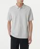 MUSINSA STANDARD Basic Pique Polo Shirt [Ash Grey]