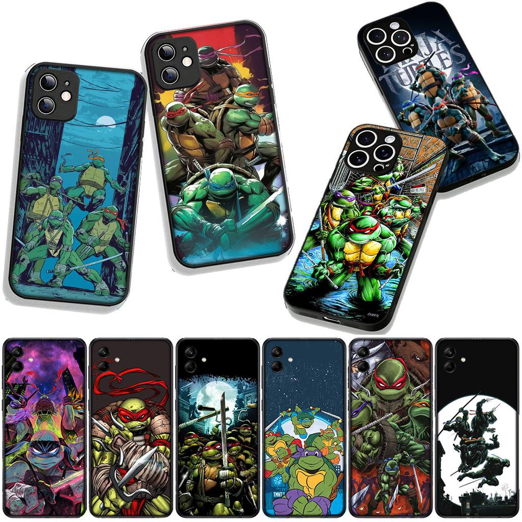 Cover for Samsung Galaxy A36 A17 A26 A07 A35 A54 A53 A13 A33 A34 S8 S9 S20 S21 FE S10 Plus Phone Case Ninja Comics Turtles