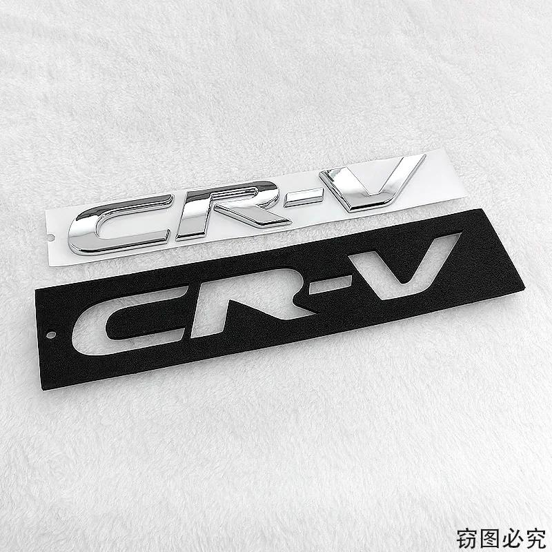 ABS Car Styling Letters Stickers Rear Trunk Emblem Badge for Honda CR-V UR-V XR-V Logo Auto Modification Decal Accessories