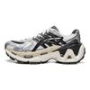Li Ning Lijun Ace 3.0 Versatile Comfortable Durable Breathable Low-Top Dad Shoes Women sneaker Silver Black AZGW308-4