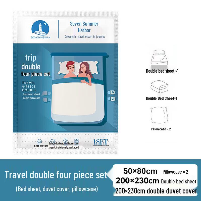 MDNG Disposable Travel Bedding Set