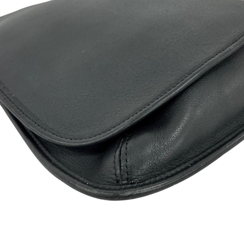 COACH Old Coach 9131 Shoulder Bag black Women used