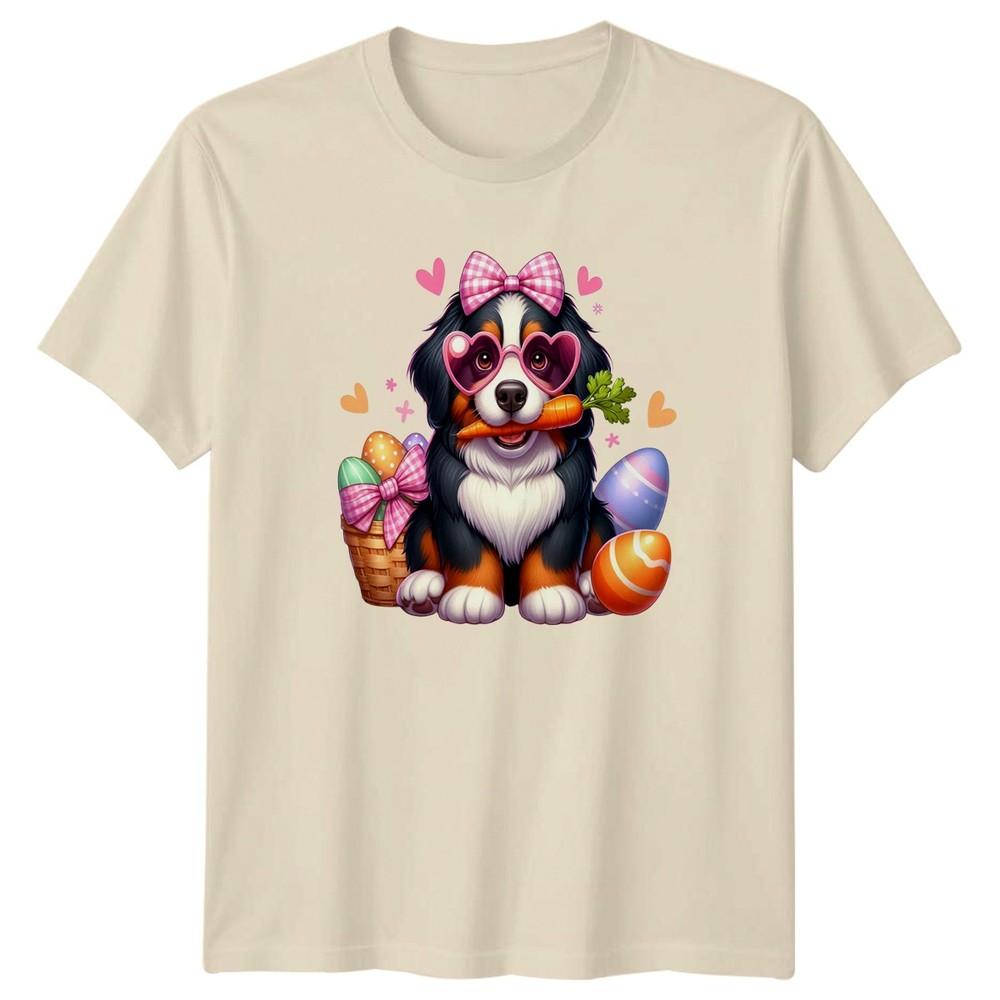 Cute Bernese Mountain Dog Puppy Wearing Unisexs TShirt Bernese Mountain Dog