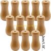 F26C 12 Pack Window Blind Wood Cord Tassels Knobs Cord Drapery Hangings Bead Drop Balls Pulls End for DIY Craft Home Curtain